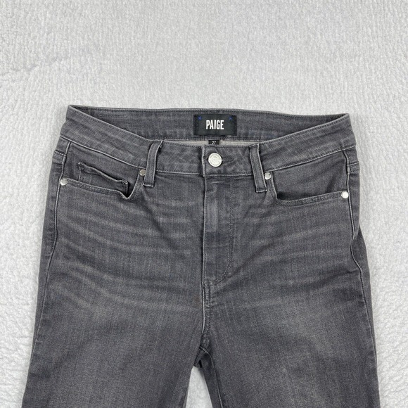Paige Jeans Womens‎ 27 Gray Hoxton Ankle Skinny Casual Preppy Ladies Pants - Picture 9 of 16